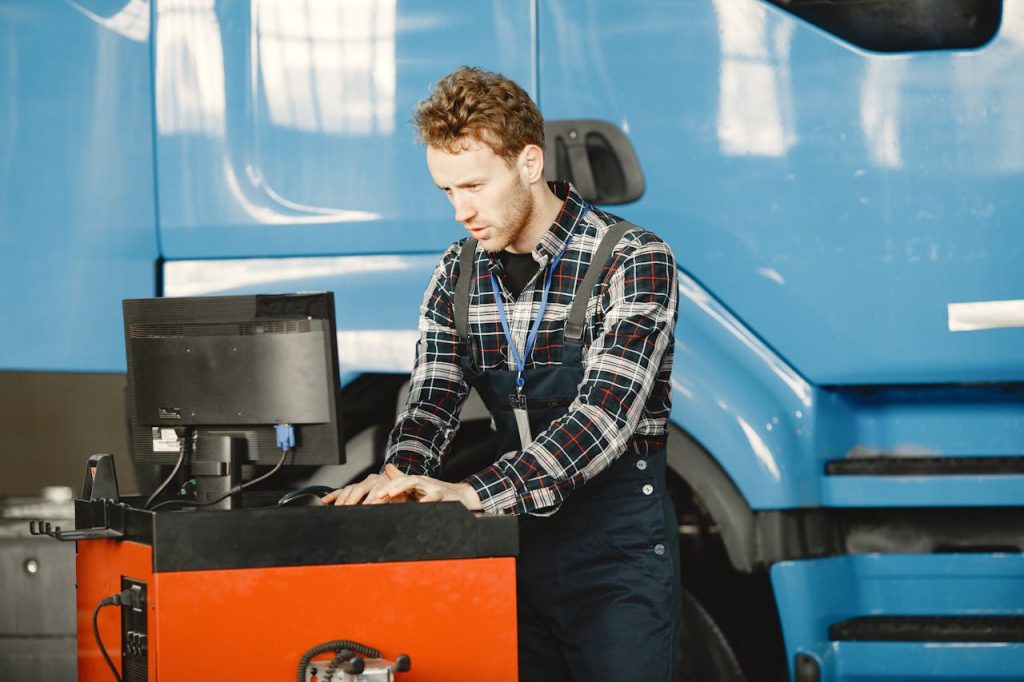 A Man in Plaid Long Sleeve Shirt